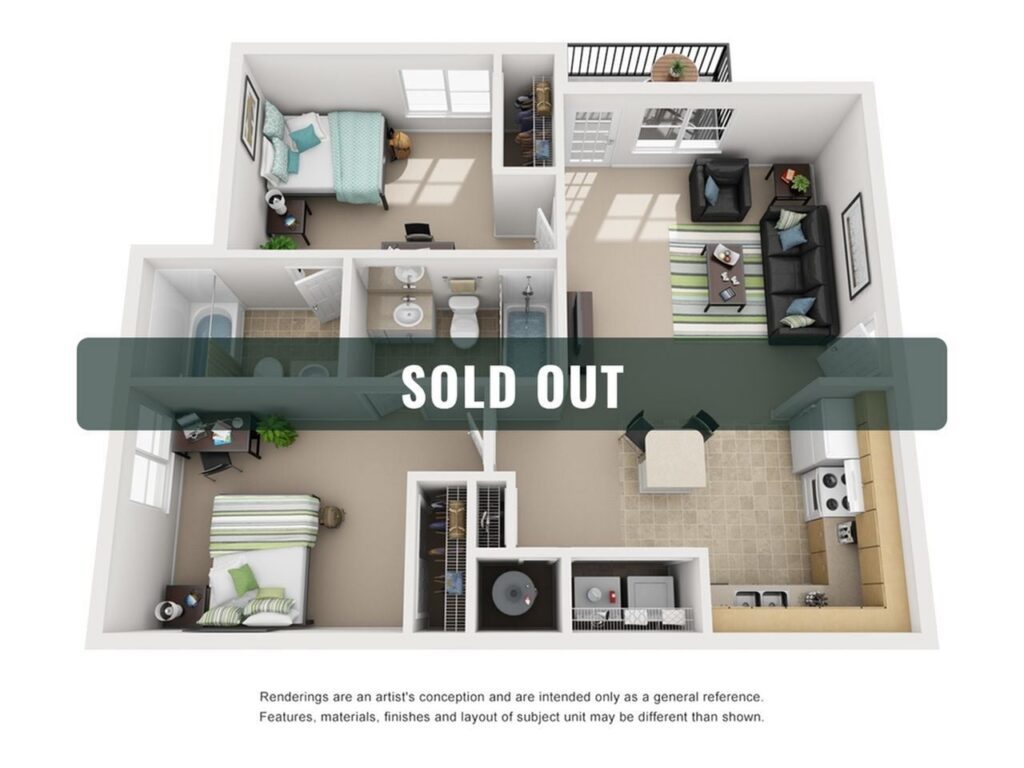 2BR/2BA